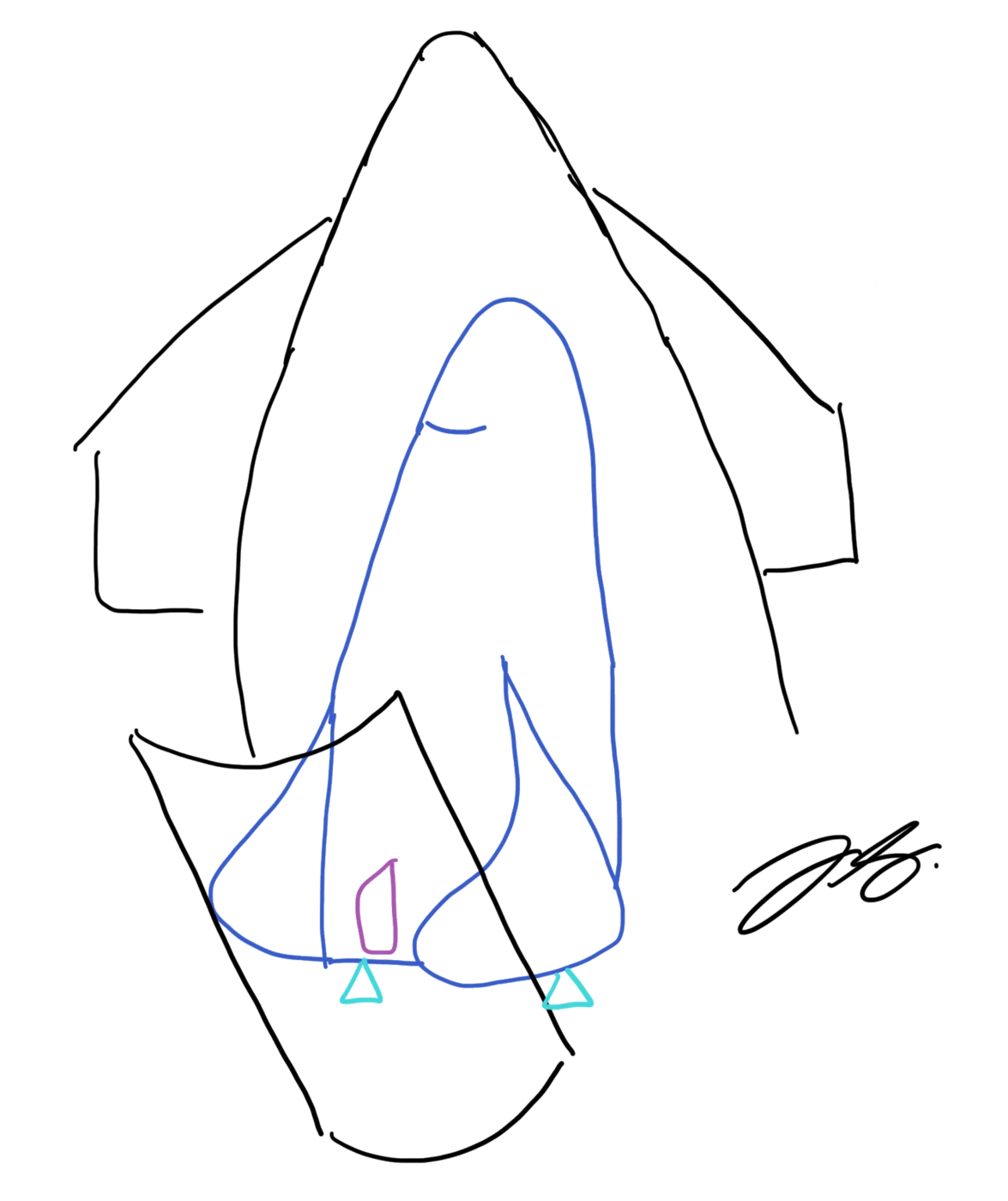 Project ASTRID launch concept sketch — targeting 2030